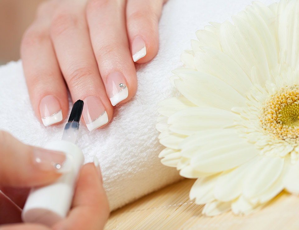 Polished manicure at Lilylux Nail Spa in London, Ontario