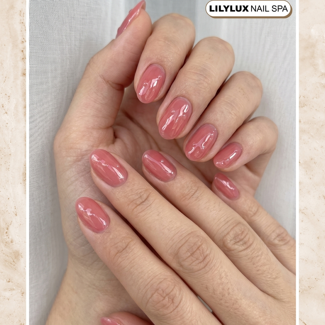 Nail art design at Organic Nails Orleans