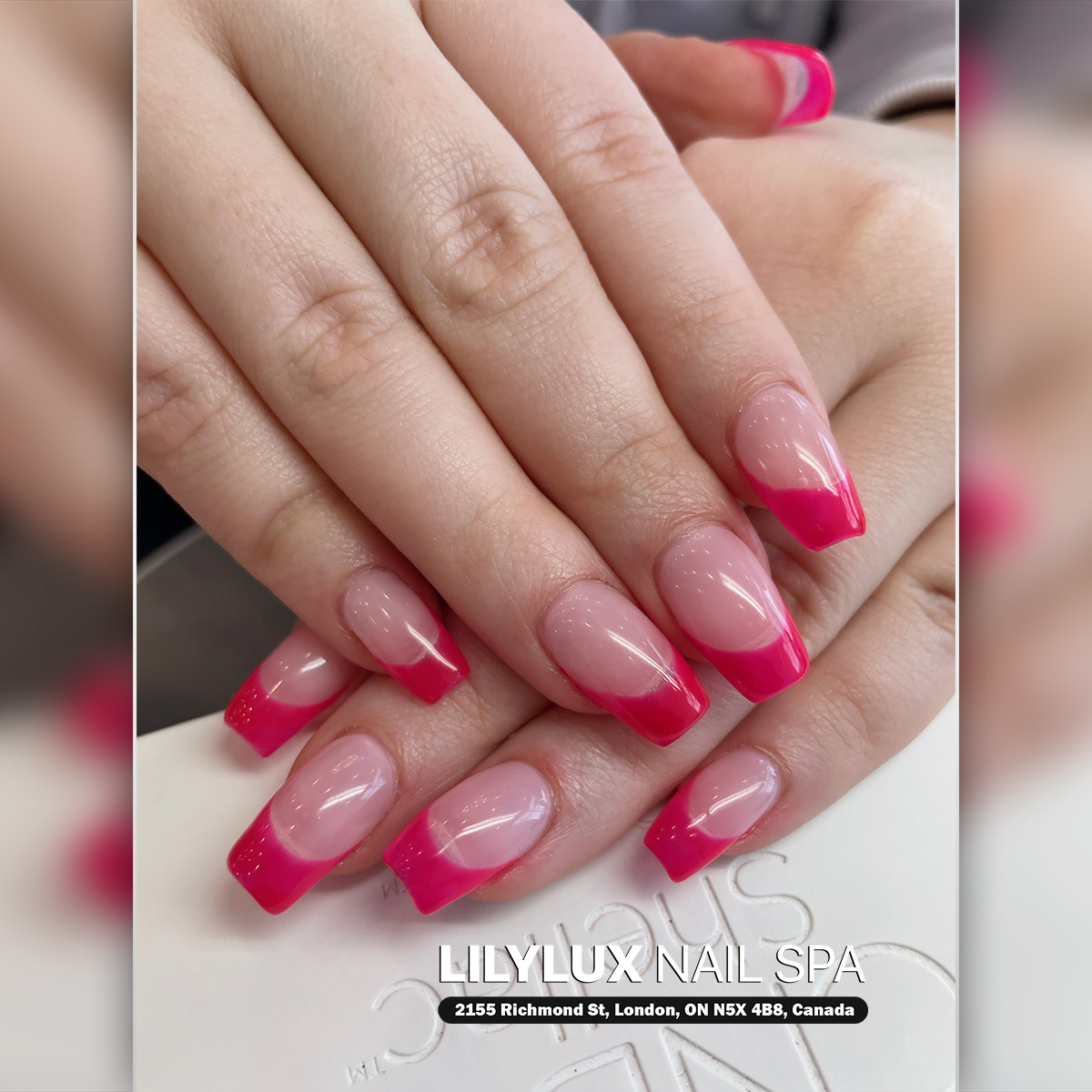Nail art design at Organic Nails Orleans