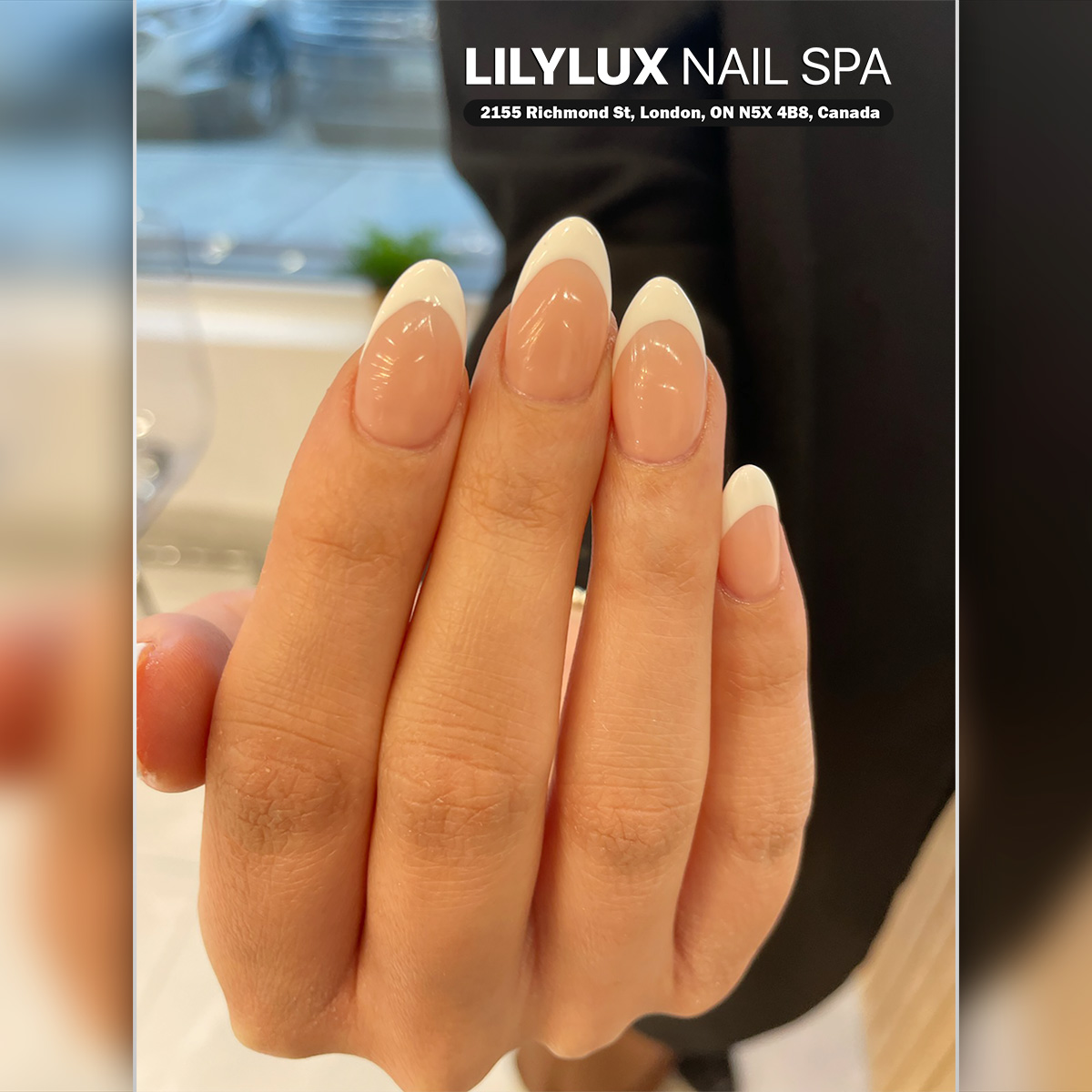 Nail art design at Organic Nails Orleans