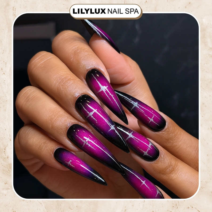 Nail art design at Organic Nails Orleans