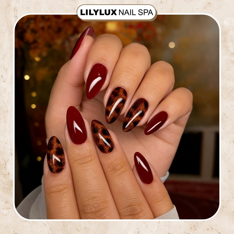 Nail art design at Organic Nails Orleans