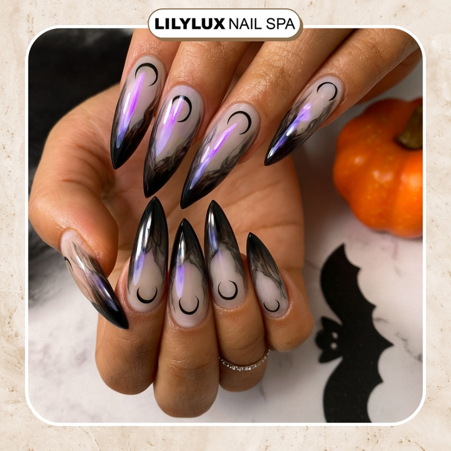 Nail art design at Organic Nails Orleans