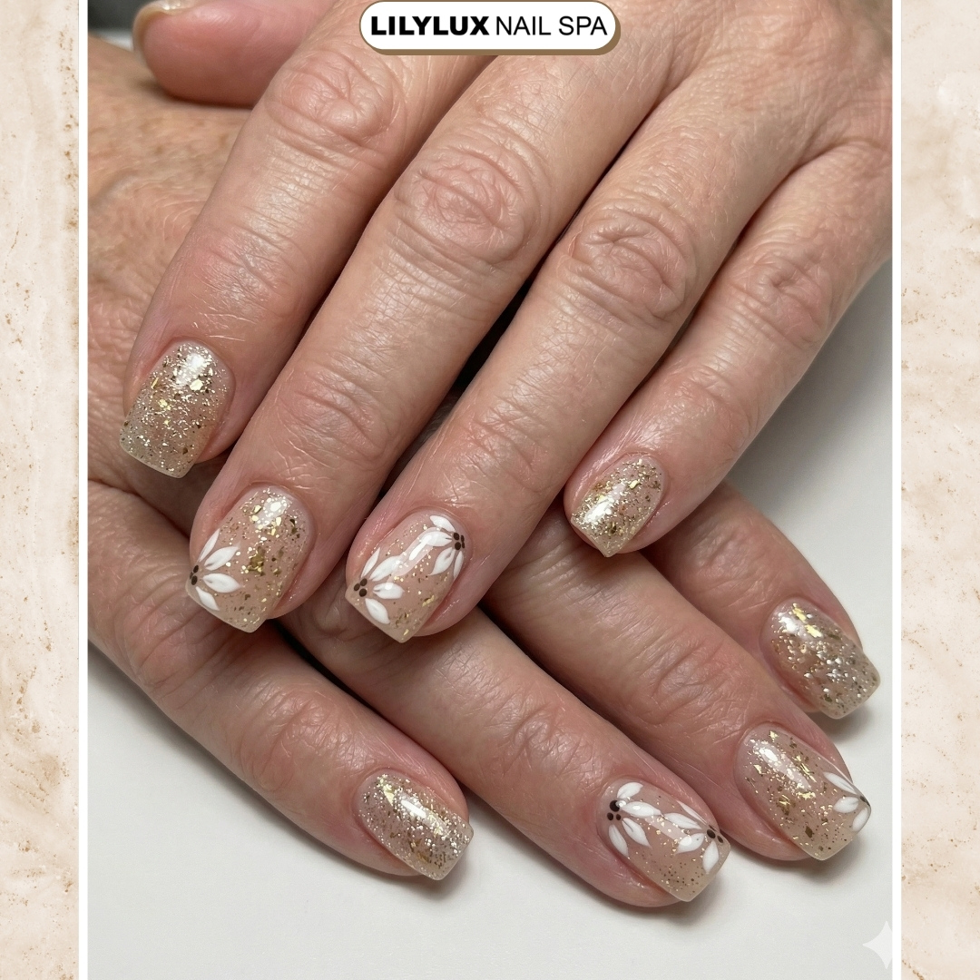 Nail art design at Organic Nails Orleans