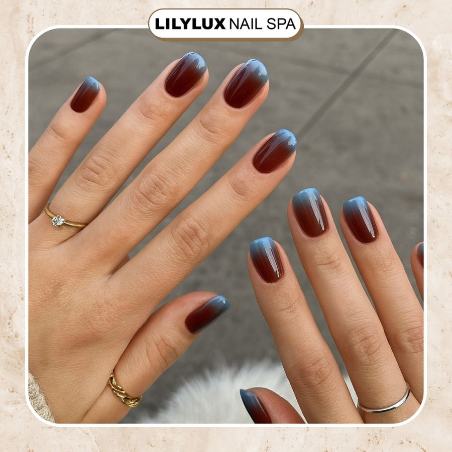 Nail art design at Organic Nails Orleans