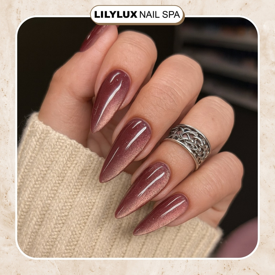 Nail art design at Organic Nails Orleans