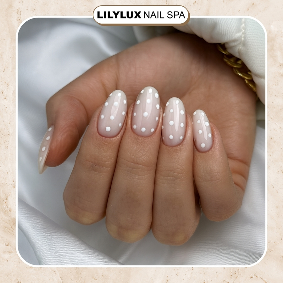 Nail art design at Organic Nails Orleans