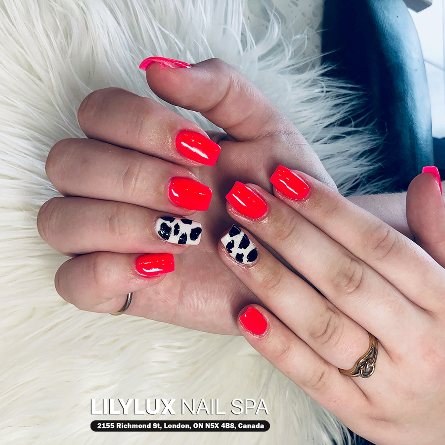 Nail art design at Organic Nails Orleans