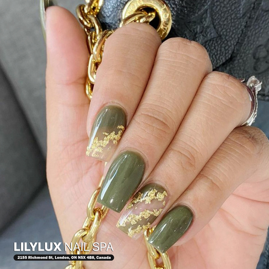 Nail art design at Organic Nails Orleans