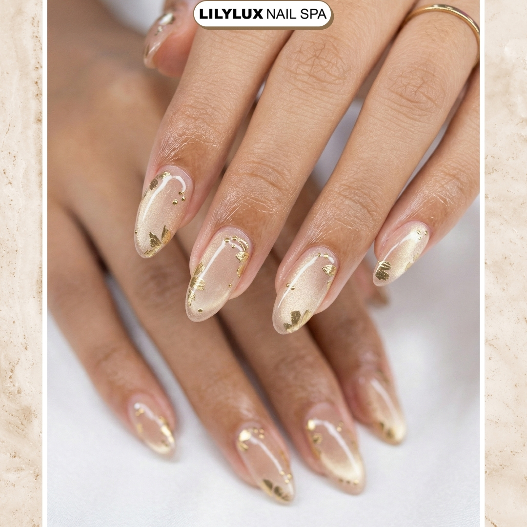 Nail art design at Organic Nails Orleans