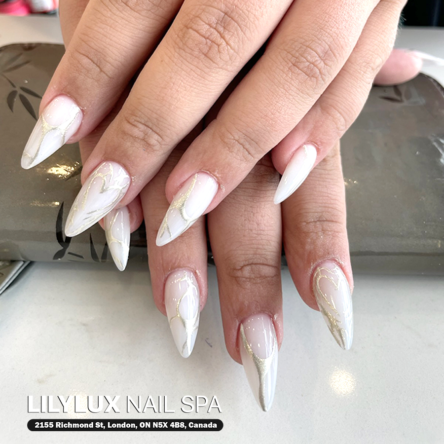 Nail art design at Organic Nails Orleans