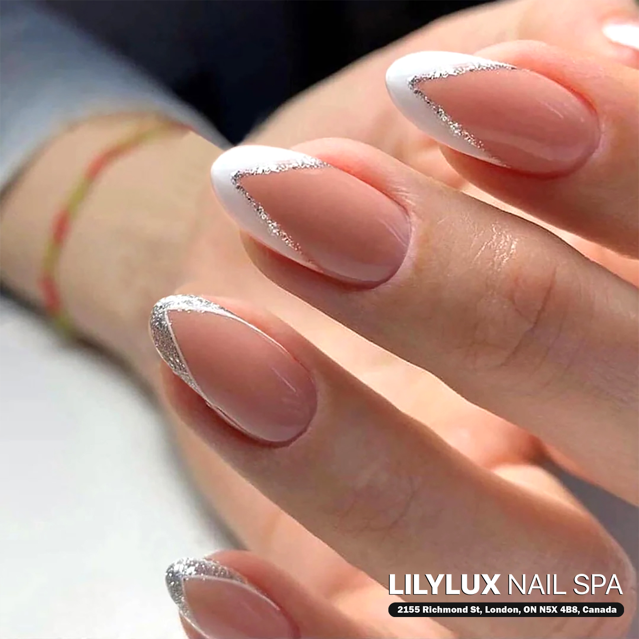 Nail art design at Organic Nails Orleans
