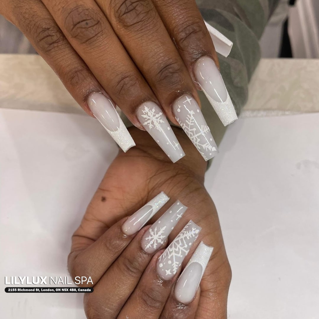 Nail art design at Organic Nails Orleans
