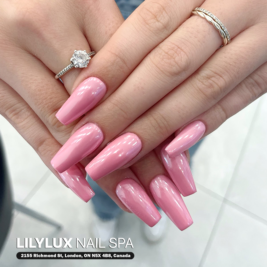 Nail art design at Organic Nails Orleans