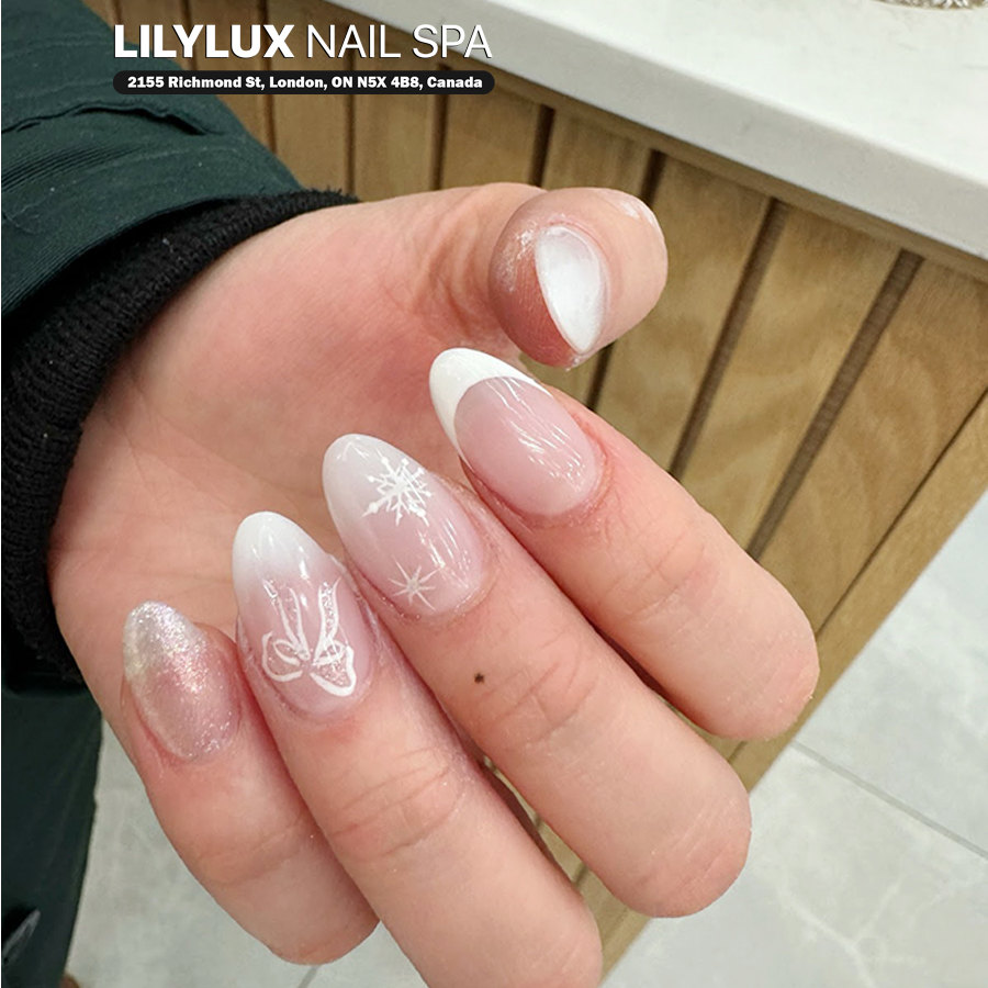 Nail art design at Organic Nails Orleans