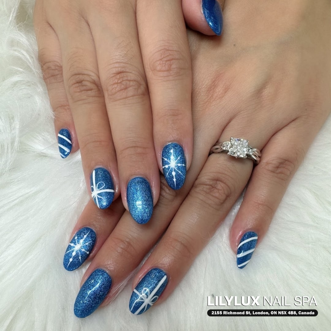 Nail art design at Organic Nails Orleans