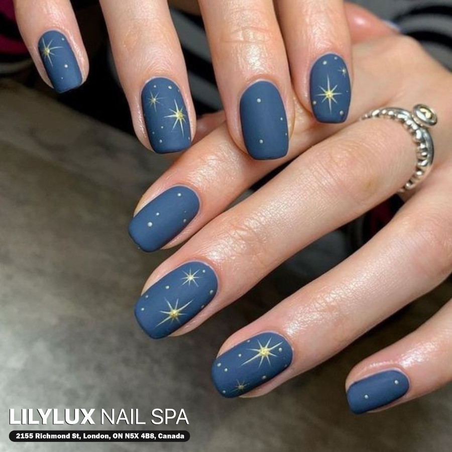 Nail art design at Organic Nails Orleans