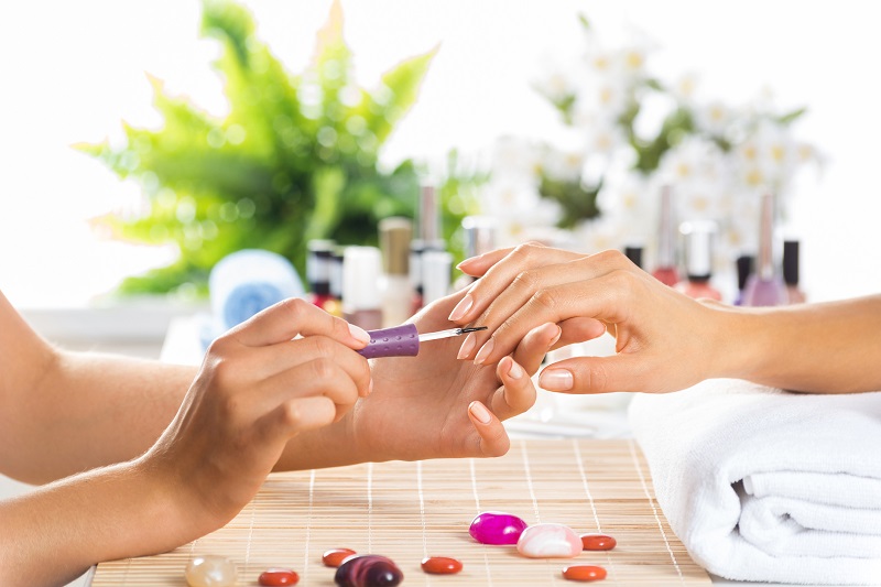 Nail art design at Organic Nails Orleans