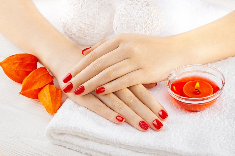 Nail art design at Organic Nails Orleans