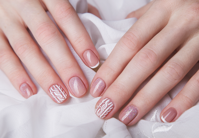 Nail art design at Organic Nails Orleans