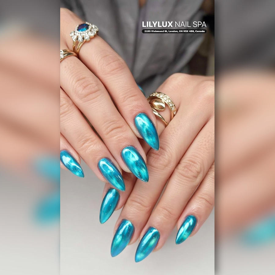 Nail art design at Organic Nails Orleans