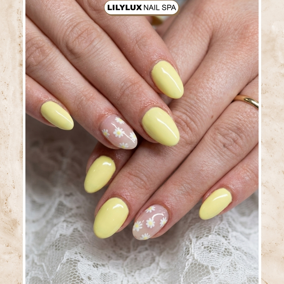 Nail art design at Organic Nails Orleans